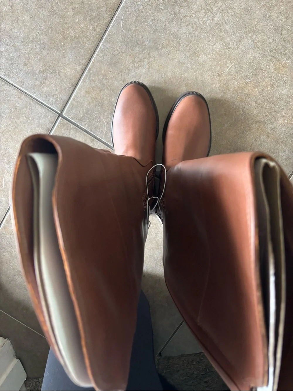 a new day Tall Over-The-Knee Riding Boots in Brown